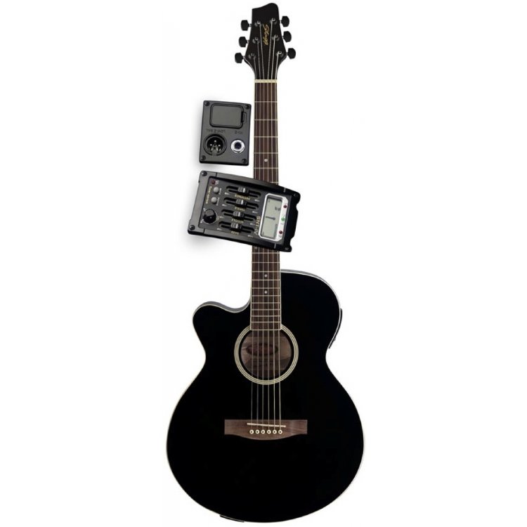 STAGG SW206CETU-LH BK Электроакустическая гитара