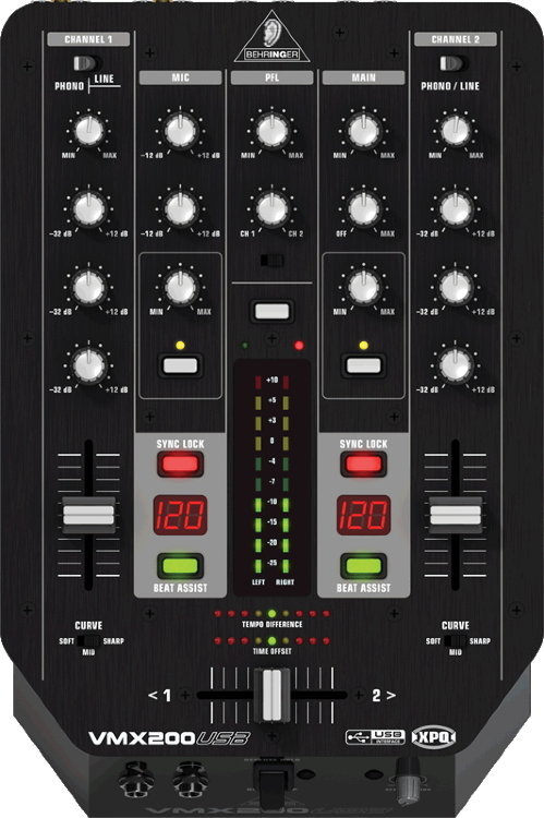 BEHRINGER VMX200USB DJ микшер