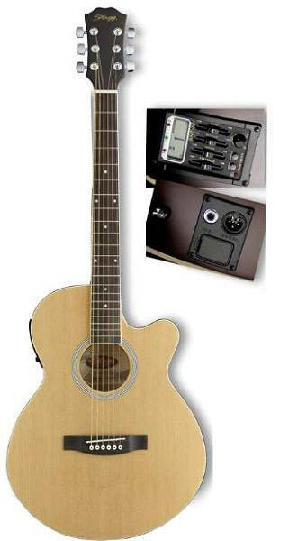 STAGG SW206CETU-N Электроакустическая гитара