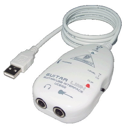 BEHRINGER GUITAR LINK UCG102 USB-аудиоинтерфейс для гитаристов