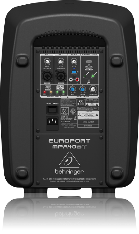 Behringer MPA40 PRO Звукоусилительный комплект