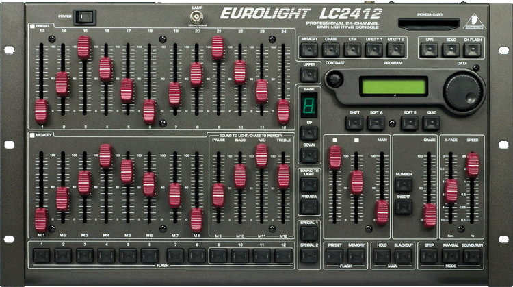 BEHRINGER EUROLIGHT LC2412 Пульт управления световыми приборами