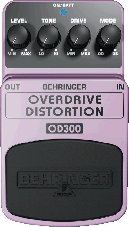 BEHRINGER OD300 Педаль эффектов 