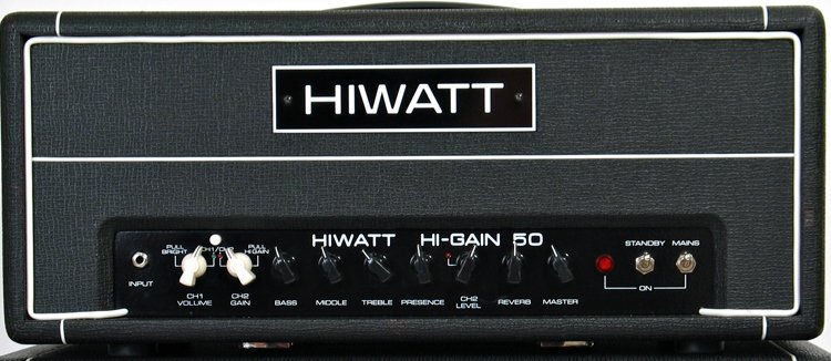 HIWATT HG50H Усилитель для электрогитары