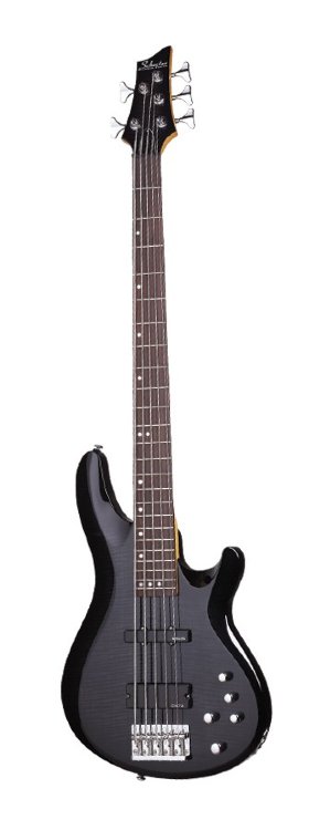 SCHECTER C-5 Deluxe STBLK Бас-гитара