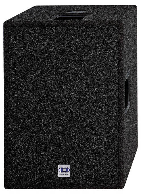 DYNACORD F 8, пассивный сабвуфер, 18", 500 Вт, 8 Ом, 130 дБ (макс), 40 Гц - 300 кГц, 38 кг