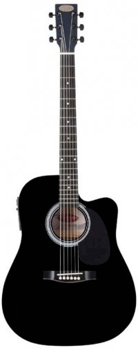 STAGG SW203CETU(BK,N) Электроакустическая гитара