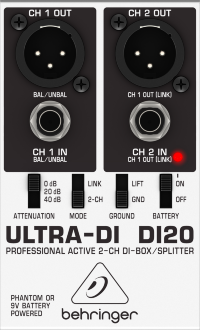 BEHRINGER DI20 Ultra-di Директ-бокс