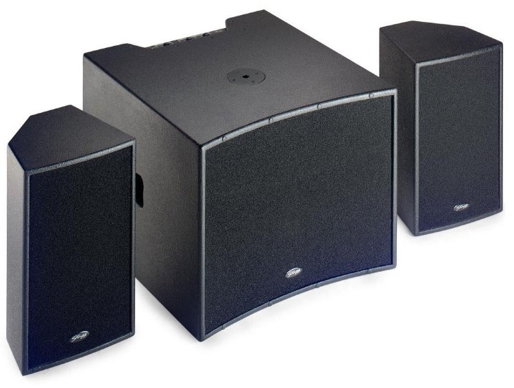 STAGG SPA-SUB1510 готовый звукоусилительный комплект, активный саб 15" 1x500Вт + активные сателлиты 10"