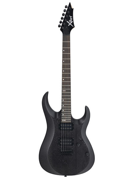 CORT X-5 OPB Электрогитара, Оpen Pore Black (открытые поры, черный)