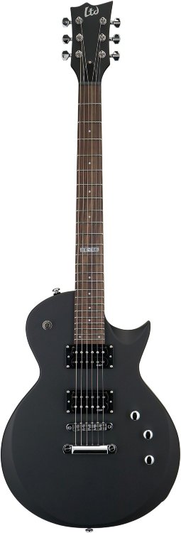 LTD EC-50 BLKS электрогитара, липа, привинченный гриф 24,75", ESP LH-150, Tune-O-Matic, 24 лада