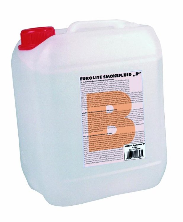 EUROLITE Smoke Fluid B Жидкость для генератора дыма (5л), 51704199