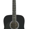 STAGG SW201LH-BK Акустическая гитара леворукая