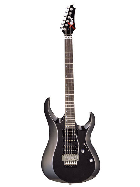 CORT X-6 BK Электрогитара, Black Stone Satin (черный камень, матовый)