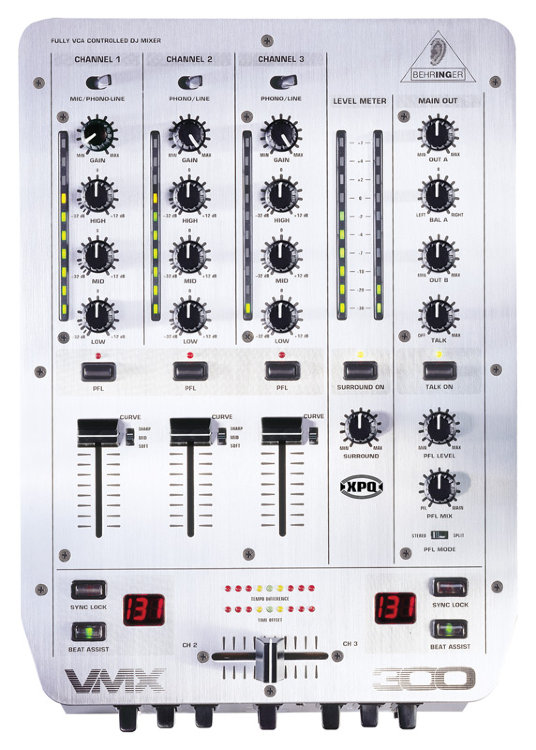 BEHRINGER VMX300 DJ микшер