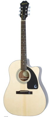 EPIPHONE AJ-100CE (PASSIVE) NATURAL Электроакустическая гитара