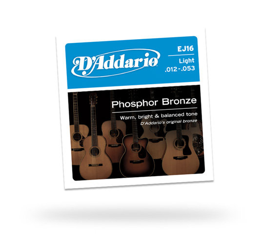 D`ADDARIO EJ16 Комплект струн для акустической гитары