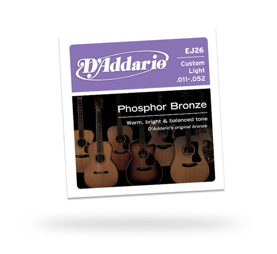 D`ADDARIO EJ26 Комплект струн для акустической гитары