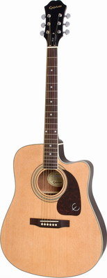 EPIPHONE DR-200CE NATURAL CH HDWE Электроакустическая гитара