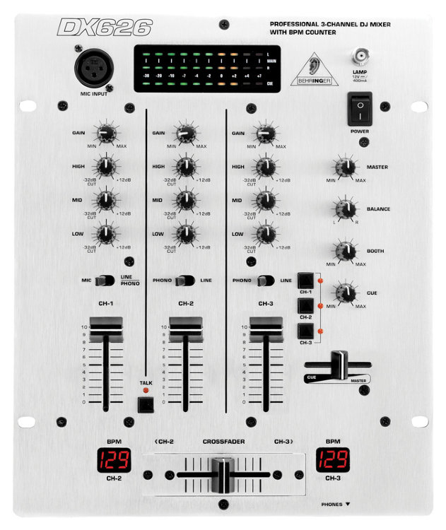 BEHRINGER DX626 DJ микшер