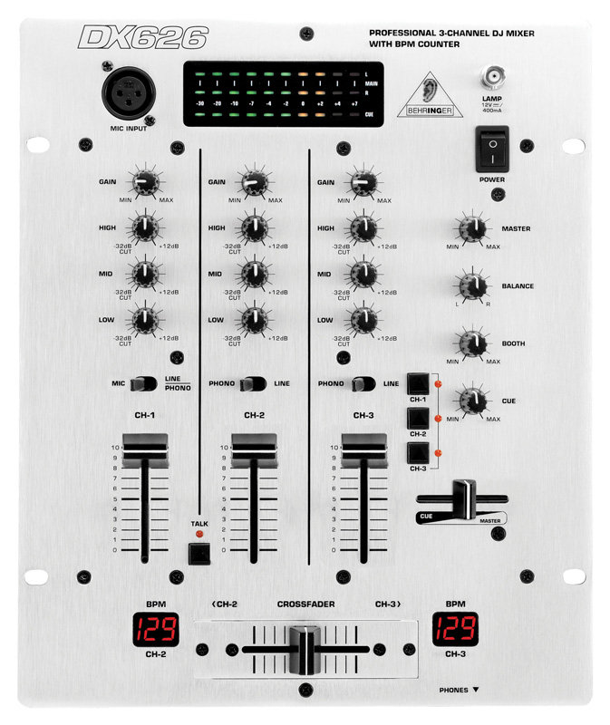 BEHRINGER DX626 DJ микшер