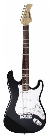 FERNANDES LE1Z 3S(05) BLK/R Электрогитара