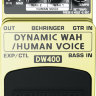 BEHRINGER DW400 Педаль эффектов