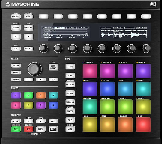 Native Instruments Maschine Mk2 Blk Программно-аппаратный комплекс