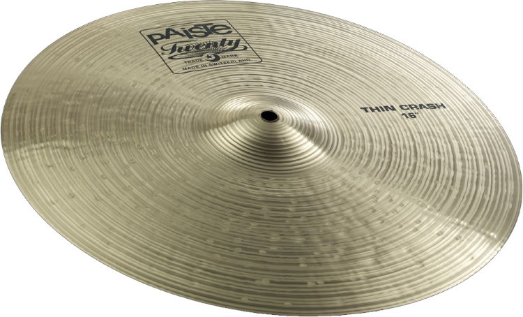 PAISTE 16" Thin Crash Twenty Тарелка