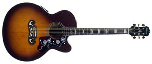 EPIPHONE EJ-200CE VINT. SUNBURST GLD Электроакустическая гитара