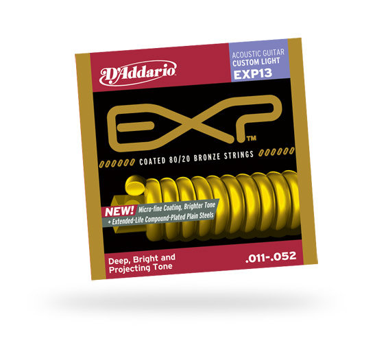 D`ADDARIO EXP13 Комплект струн для акустической гитары