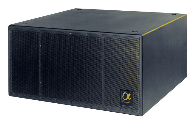 DYNACORD alpha B-3, пассивный сабвуфер, 2 x 18", 1000 Вт, 4 Ом, 133 дБ (макс), 35 Гц-1,7 кГц, 120 кг