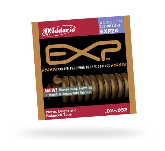 D`ADDARIO EXP26 Комплект струн для акустической гитары