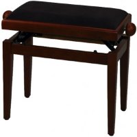 GEWA FX Piano Bench De Luxe Cherry Tree Matt Brown Seat Банкетка 