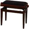 GEWA FX Piano Bench De Luxe Cherry Tree Matt Brown Seat Банкетка