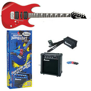 IBANEZ GRX70DXJU CANDY APPLE NEW JUMPSTART PACKAGE Комплект гитариста