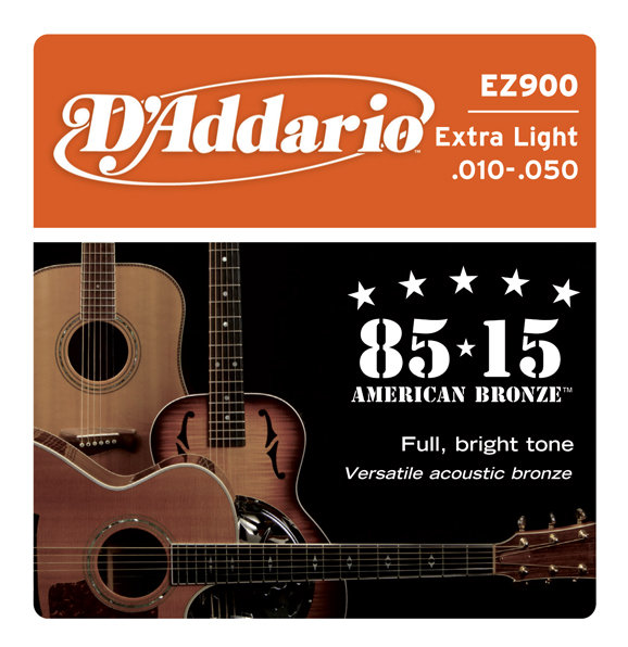 D`ADDARIO EZ900 Комплект струн для акустической гитары