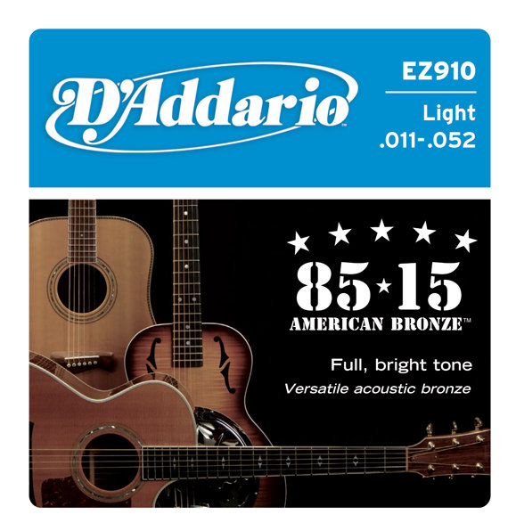D`ADDARIO EZ910 Комплект струн для акустической гитары