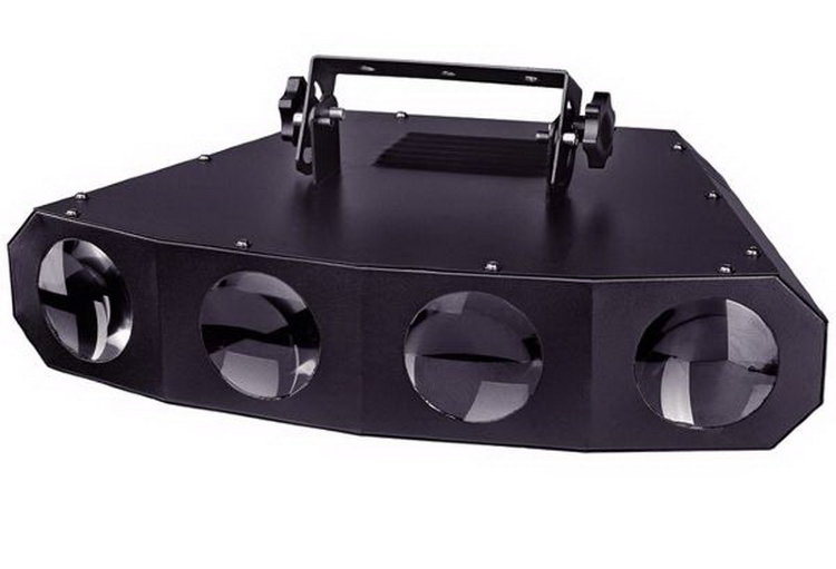 INVOLIGHT NL50 led светильник (4 линзы) 228шт.5мм rgbw,dmx, встр. прогр, зв. актив,