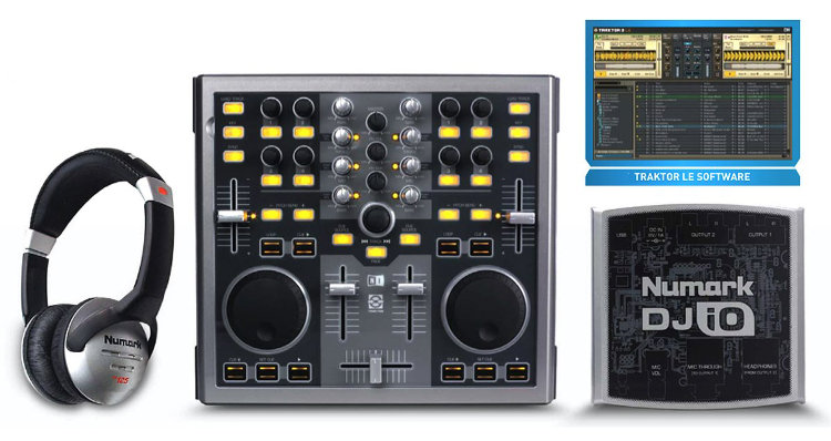 NUMARK Total Computer DJ In a Box DJ-комплект