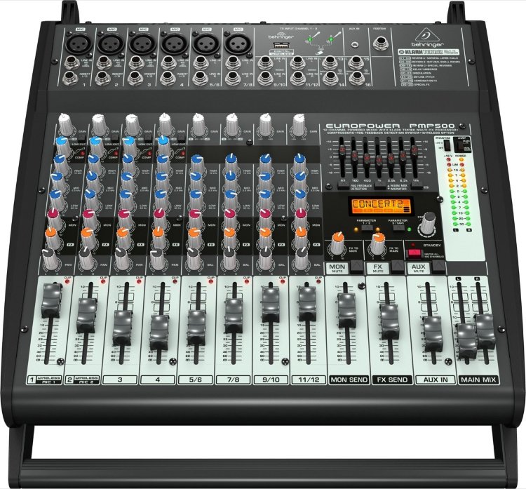 BEHRINGER PMP500 EUROPOWER Активный микшерный пульт