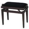 GEWA FX Piano Bench De Luxe Rosewood Matt Black Seat Банкетка