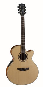 CORT PW-470 NS W_BAG Электроакустическая гитара
