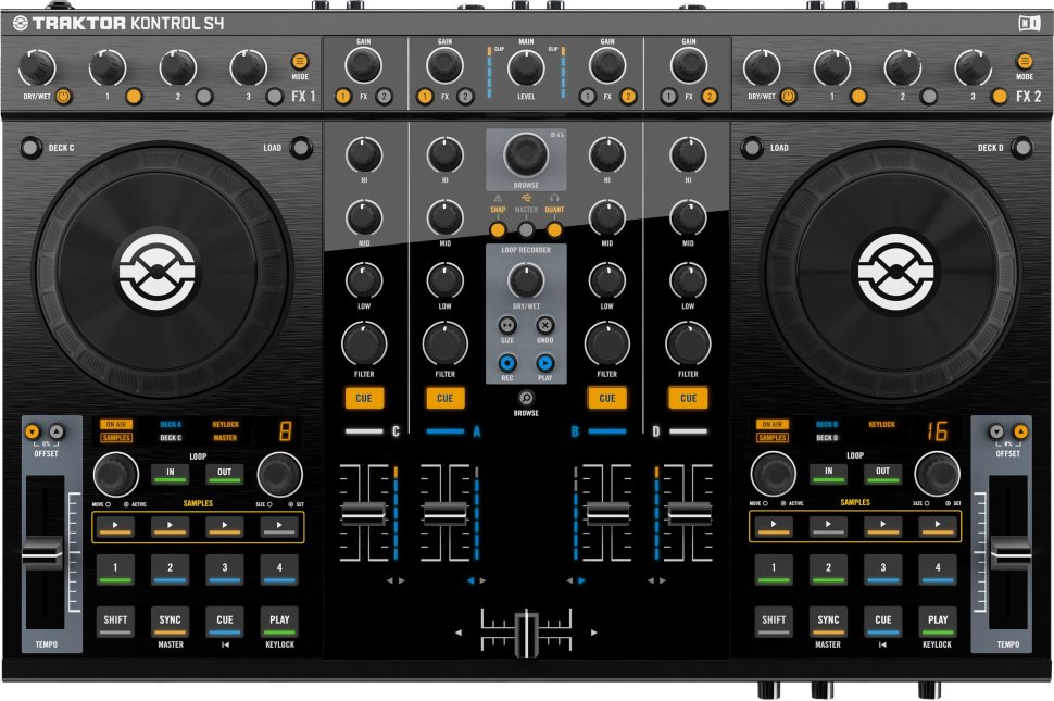 Купить Native Instruments Traktor Kontrol S4 MKII DJ-контроллер в Москве и  Санкт-Петербурге по выгодной цене